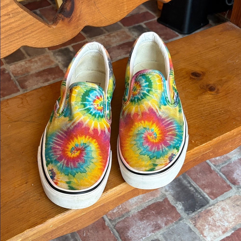 Vans Multicolor Tie-Dye Slip-Ons